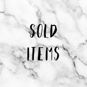 SOLD ITEMS